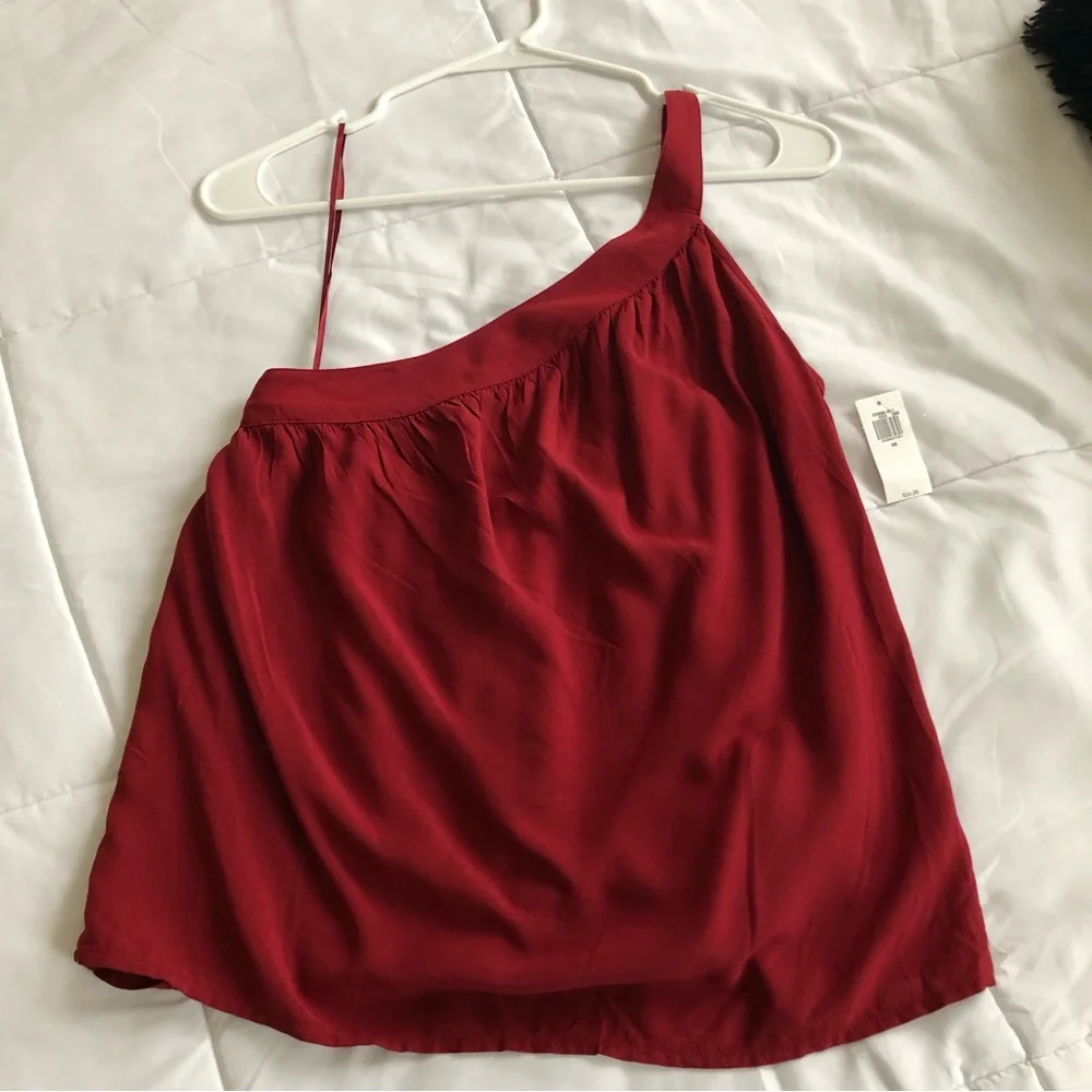 Old Navy One Shoulder Blouse - Picture 2 of 7